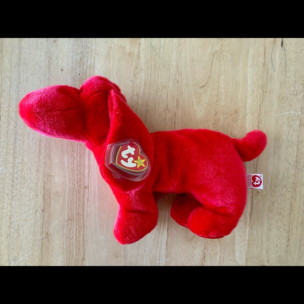 Vintage Ty Beanie Buddy Rover 1998